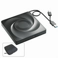 thumbnail image 1 of External Blu-Ray Drive for Laptop PC 11 10 Optical Drives with Storage Bag DVD Burner Player Reader ,Wide Compatibility, 1 of 5