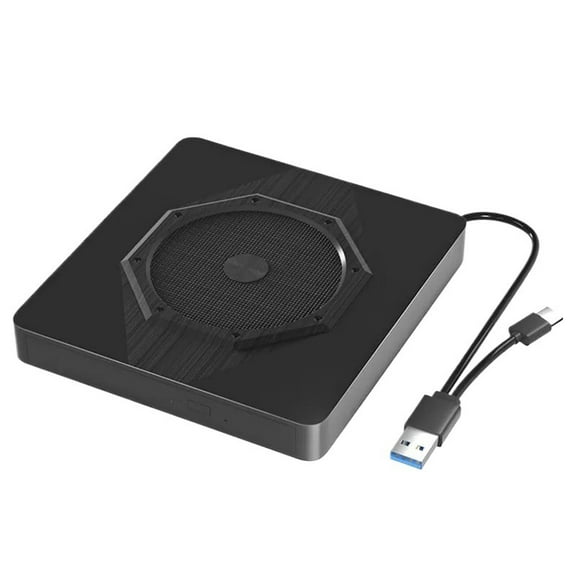 External Blu-Ray Optical Drive USB 3D Bluray Burner CD DVD Player Recorder for Laptop PC Computer