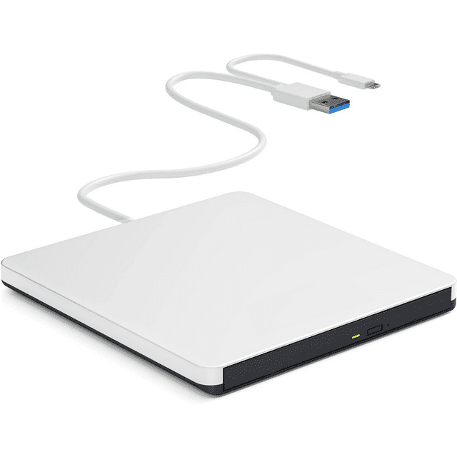 3D Compatible External Bluray Drive with USB3.0/TypeC Port for