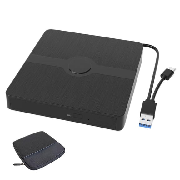 External Blu ray Drive for Laptop PC Portable CD DVD Player Burner Writer Reader Compatible for Windows Mac os