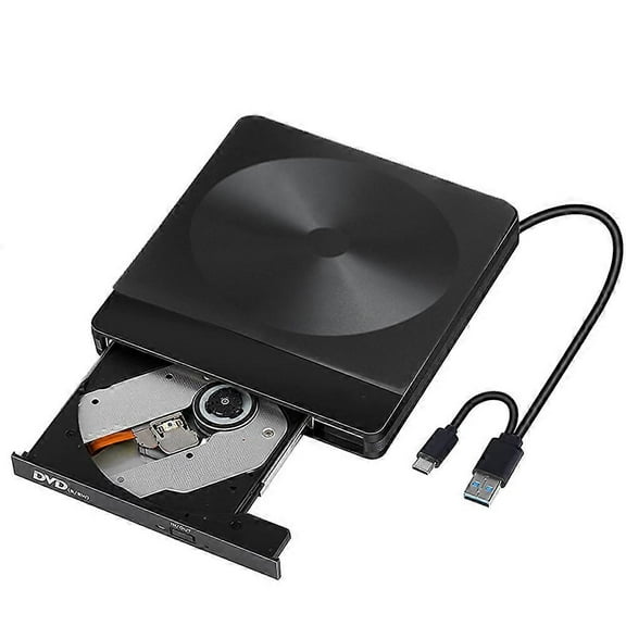 External Bluray Drive, Portable 3D Blu-ray DVD Writer, Superior Blu-ray Functionality, Enhanced Compatibility for Windows XP/7/8/10/MacOS, Plug and