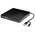 External CD DVD Drive/Burner Portable ROM Rewriter Writer Duplicator
