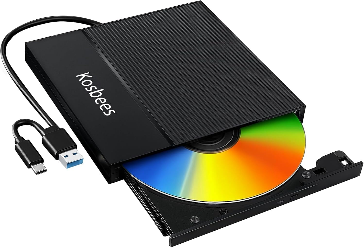 External CD/DVD Drive for Laptop,CD Burner for PC,Ultra-Slim DVD Player ...