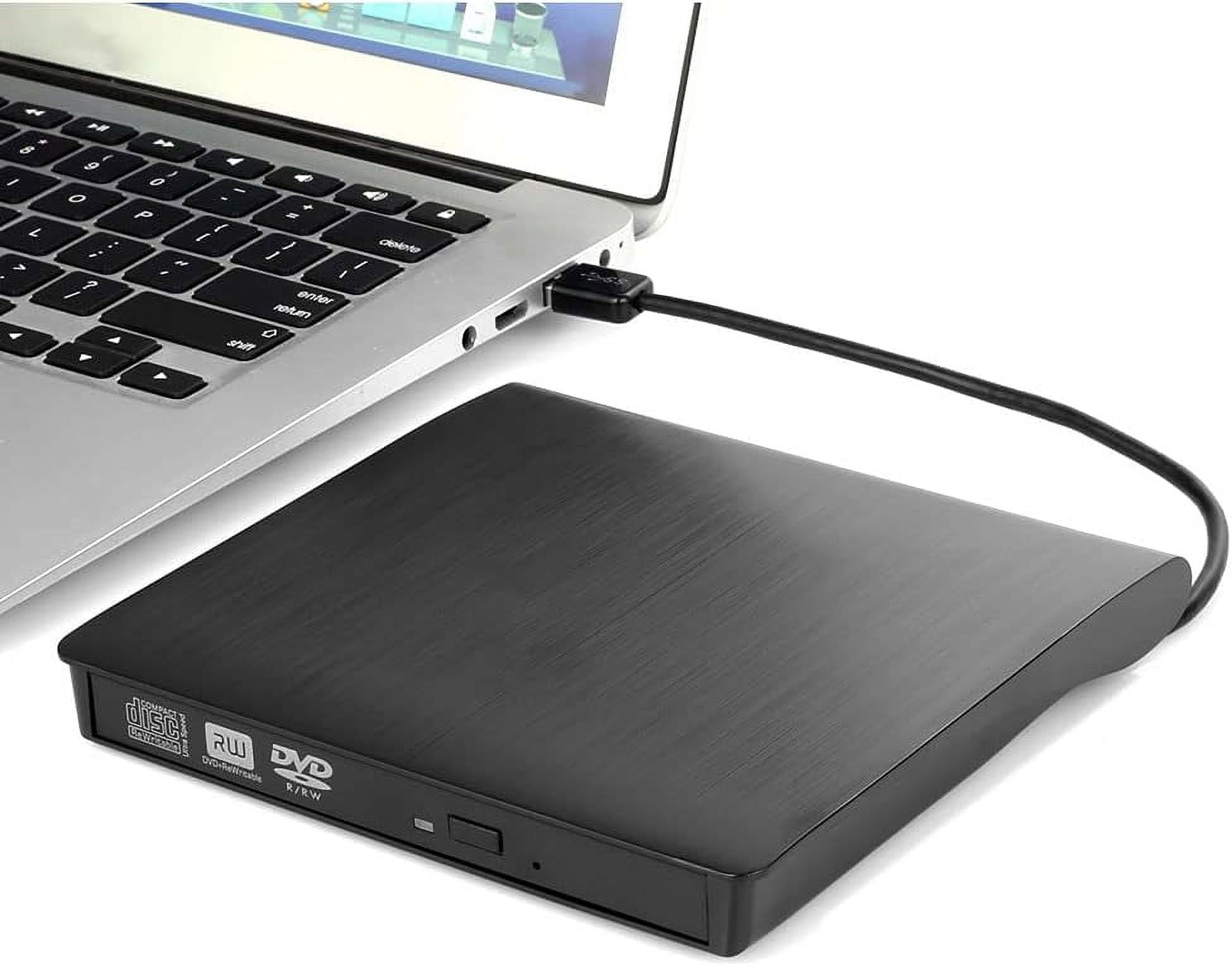 External CD DVD Drive USB 3.0 Portable Slim DVD/CD ROM +/RW Optical