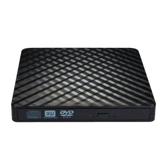 External CD DVD Drive, USB 3.0 and Type-C CD DVD +/-Rw Drive Reader