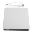 External CD DVD Drive Ultrathin USB3.0 Type C R RW Portable CD DVD Burner for Laptop Desktop