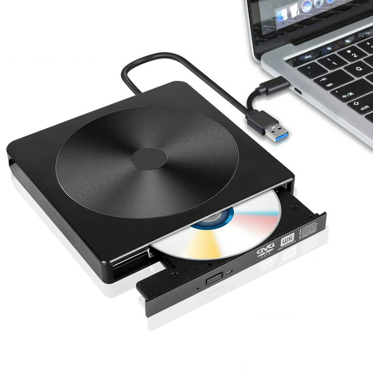 EEEkit External DVD Drive for Laptop, Portable USB 3.0 External CD