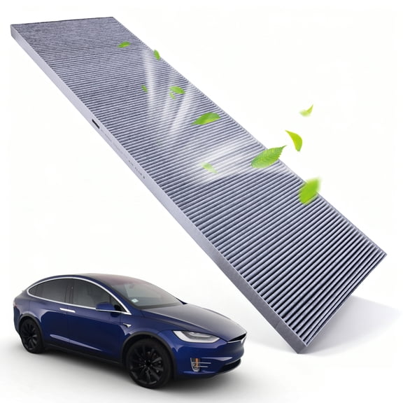External Cabin Air Filter AC Filter Compatible for Tesla Model X 2015 Replace 1045566-00-H