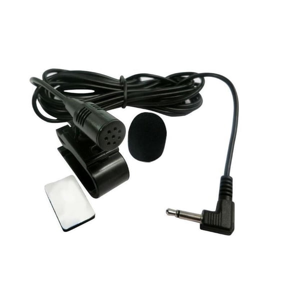 External Car GPS Navigation Microphone, High-Sensitivity 3.5mm Lapel Mic with Anti-Noise Technology for Hands-Free Calling