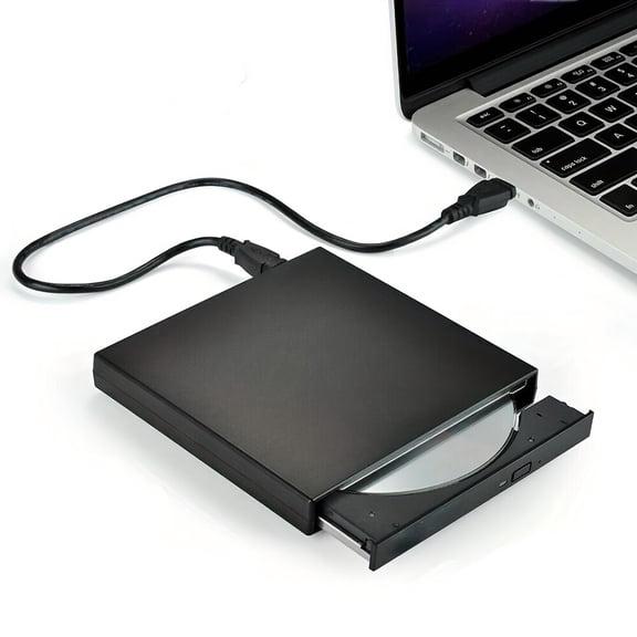 External DVD CD/DVD-ROM CD-RW Player Portable External CD-RW Drive DVD-RW Burner Recorder Player For Laptop Desktop Computer With Storage Bag