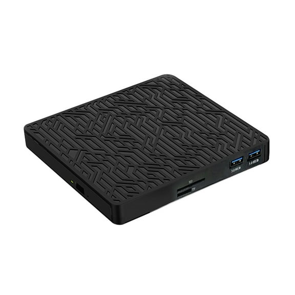 External DVD Drive High Speed USB3.0 SD Reader for Laptop Slim CD RW for Burner