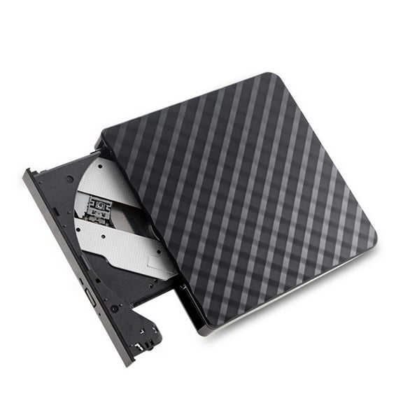 External DVD Drive Optical Drive USB3.0 DVD Burner Recorder CD/DVD ROM CD RW External Optical Drive for Laptop PC ,Easy to Install