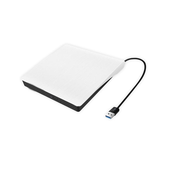 External DVD Drive USB 3.0 Portable CD DVD RW Drive Writer Burner Optical Player Compatible Laptop Desktop ,Easy to Install