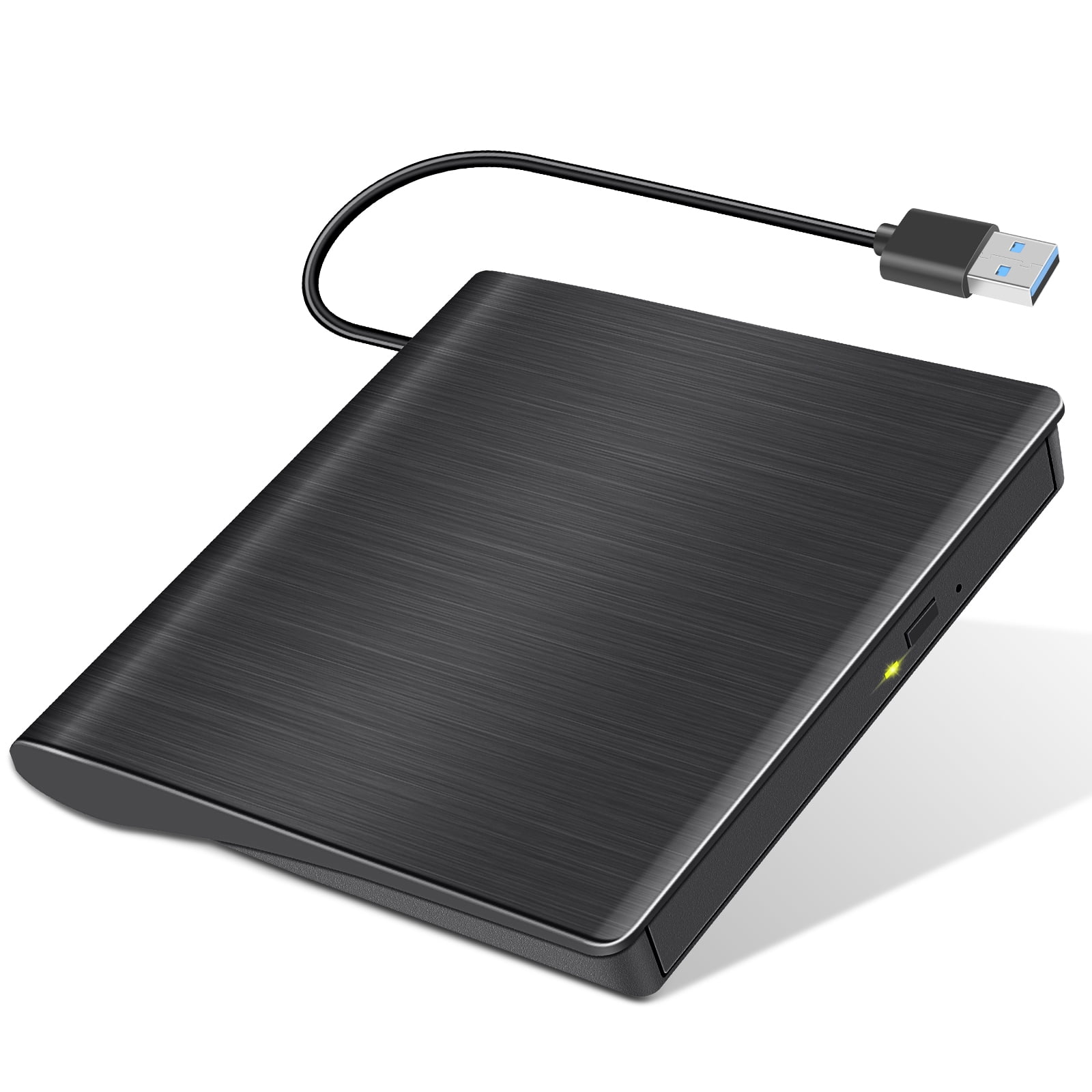 External DVD Drive, USB 3.0 Type-C CD Burner Portable CD DVD +/-RW ...