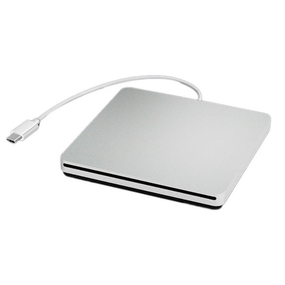External DVD Drive USB3.0 Portable CD/DVD+/-RW Drive/DVD Player for PC Computer Type-C DVD/CD ,High-Speed USB 3.0 Performance