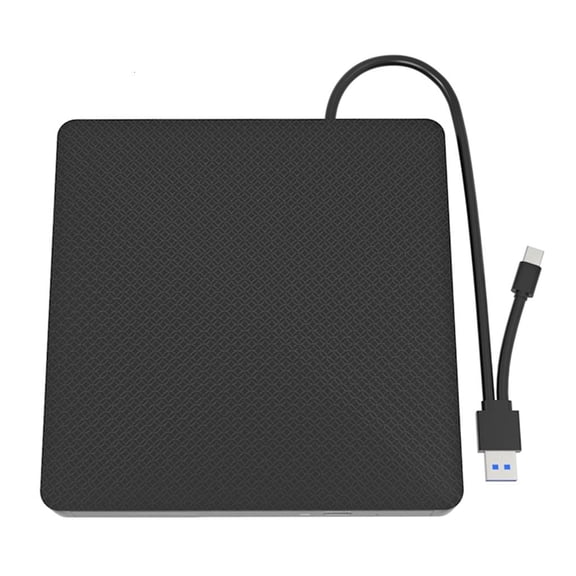 External DVDs Writer and Reader, USB3.0 and USB C DVDs Player Optical Drives Burners for Laptops and Desktop