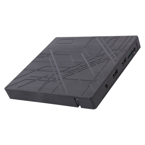 External Disc Disc Writer Double USB Interfaces Compactly Design Plugs and Play Optical Drive For Modern Laptops Computers