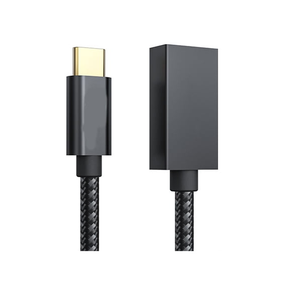 External Drive OTG Cable, Braided USB Data Adapter Cable with USB 3.1 Gen2 Speed and PD 60W 3A Power Support Use