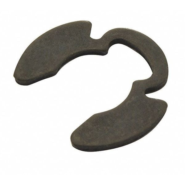 External-E E-Clip, Steel, Black Phosphate Finish, 100 PK PO-25ST PA