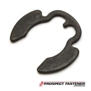 External-E E-Clip, Steel, Black Phosphate Finish, 25 PK PO-100ST PA