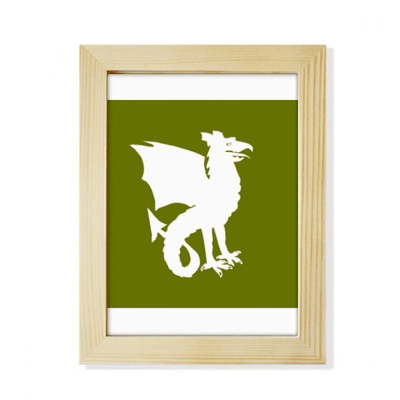 External Ferocious Snake Art Deco Fashion Desktop Adorn Photo Frame Display Art Painting Wooden