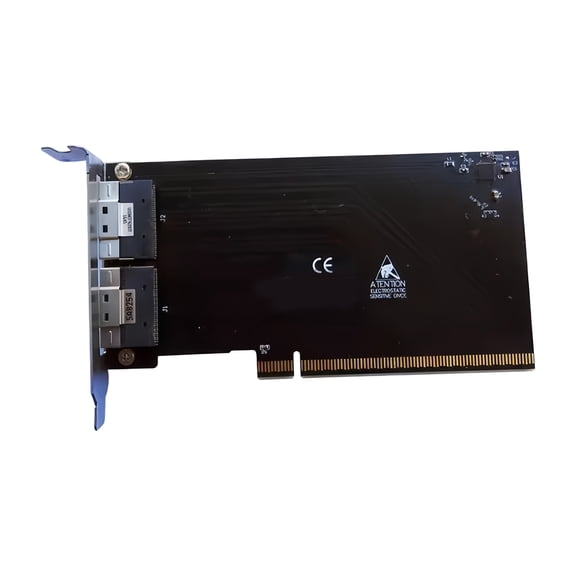 External GPU Expansion Card With PCIe X16 Interfaces And 2 SFF 8654 Outputs