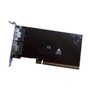 External GPU Expansion Card With PCIe X16 Interfaces And 2 SFF 8654 Outputs