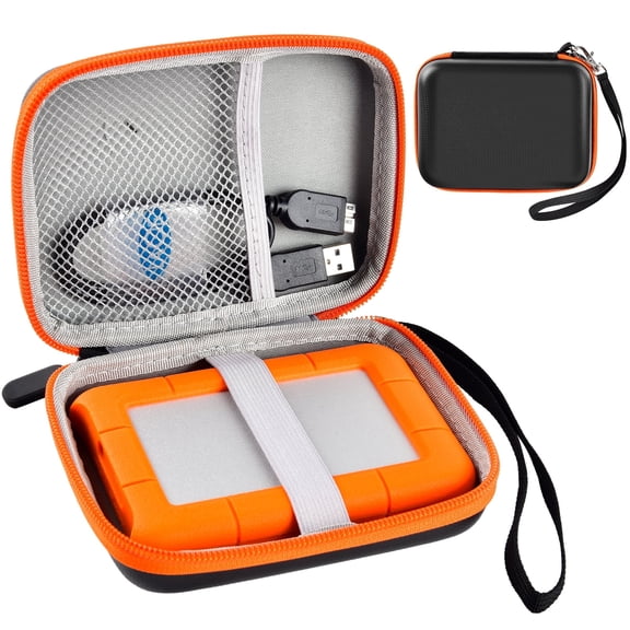 External Hard Drive Case-Orange (Box Only)