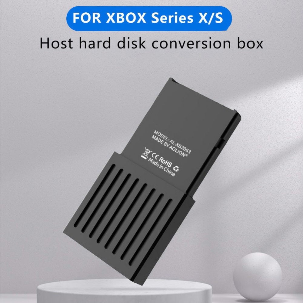 External Host Hard Drive Conversion M.2 Expansion Card Box For Xbox Series X/S,TSV 32G BandWidth External Hard Drive Disk Box,Hard Drive Support PCIE4.0 Protocol