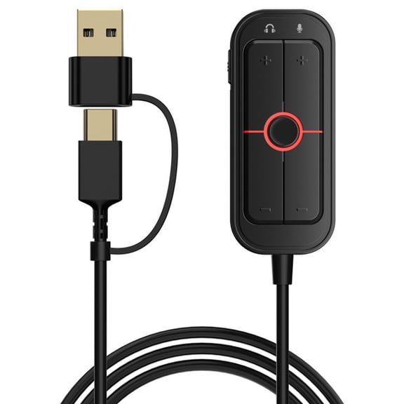 External Independents USB Sound Card Featuring Footstep, Competitive, and Original Sound Modes