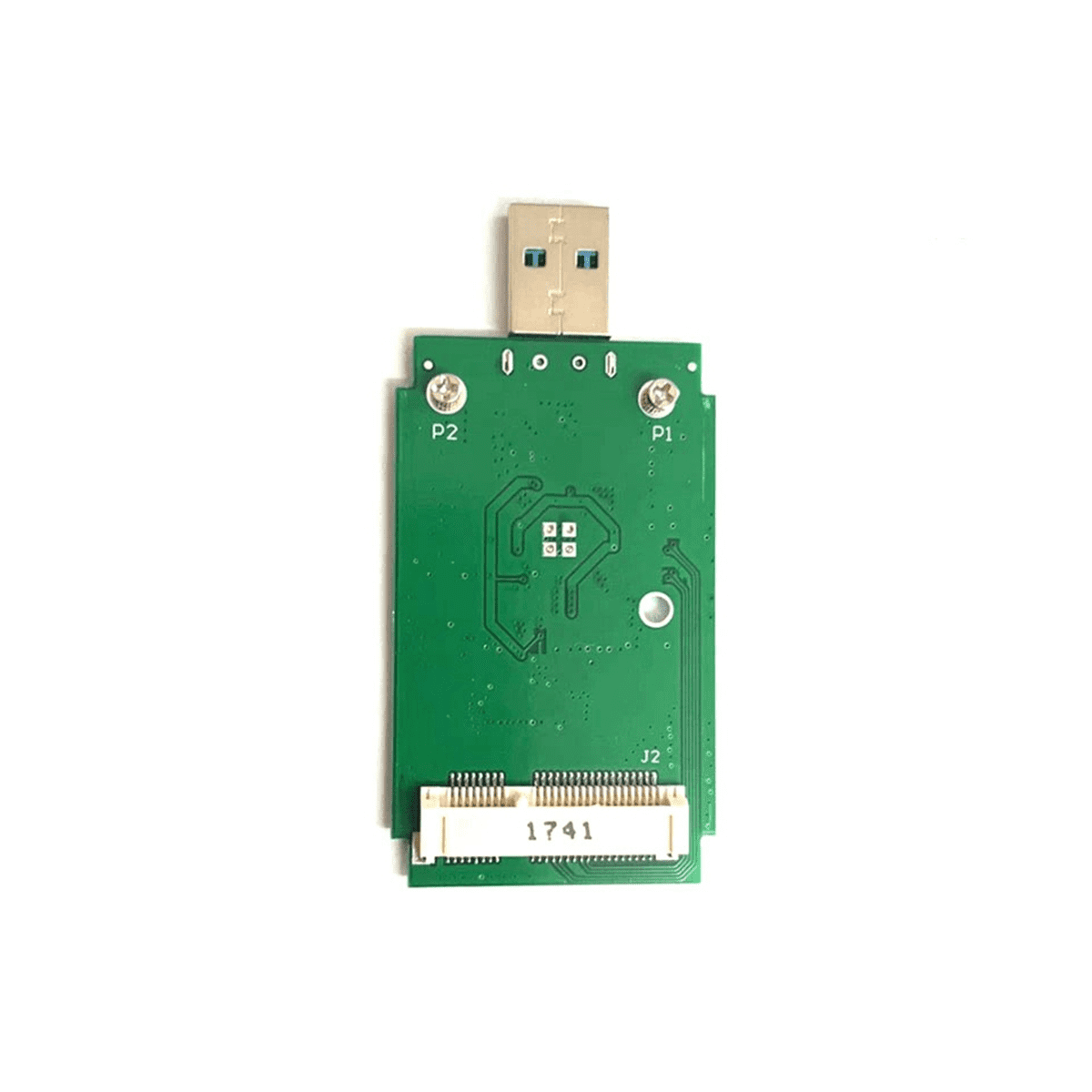 External MSATA To USB3.0 Adapter Card Msata Solid State Portable Hard ...