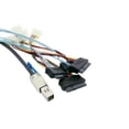 thumbnail image 1 of External Mini SAS HD SFF-8644 to 4 x 29-Pin SAS SFF-8482 Cable 1 Meter, 1 of 2
