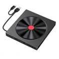 thumbnail image 1 of External Optical Drive Laptop CD Burner USB Movie Disk DVD Player Readable Memory Card Multifunction Drive Burner,1 x Recorder (With Power Supply Cord) 1 x Multi-Language Manual, 1 of 8