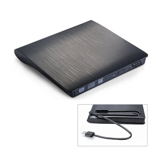 External Optical Drive USB 3.0 DVD-RW Burner Recorder for Desktop/Notebook ,High Power Output