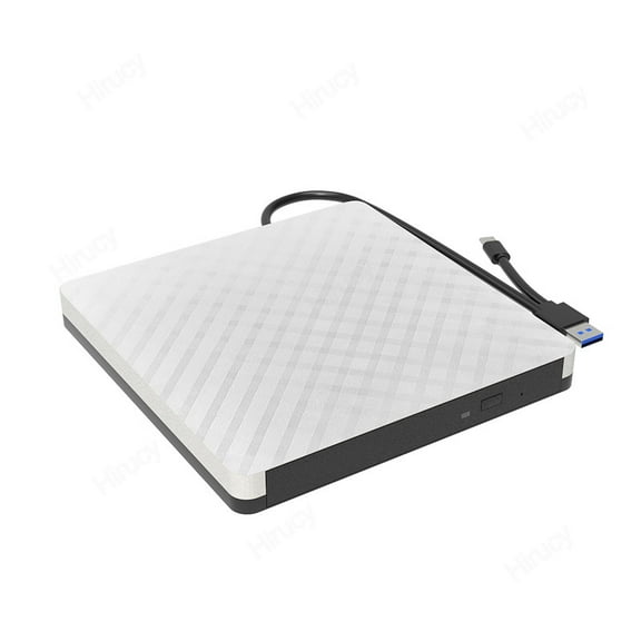 External Optical Drive USB 3.0 Type-C CD DVD -/+RW Reader Writer Portable DVD Burner ,Wide Compatibility