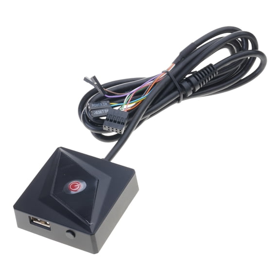 External PC Power Switches Computer Chassis Reset Button For Quick Accessing