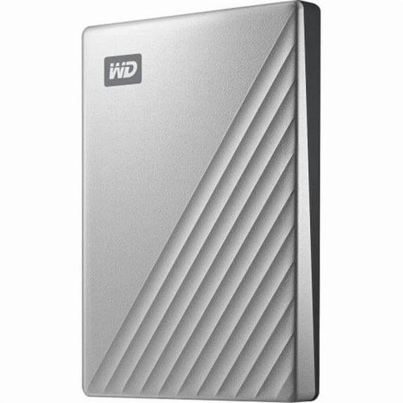 External Portable USB 3.0 256-Bit Encryption Standard My Passport Ultra 1 TB Hard Drive, Silver