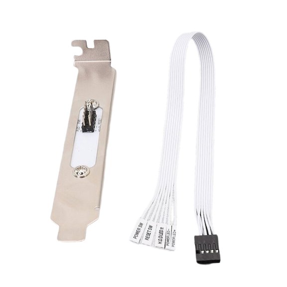 External Power Switching Cable Metal Plastic Construction For Computer Case Installation
