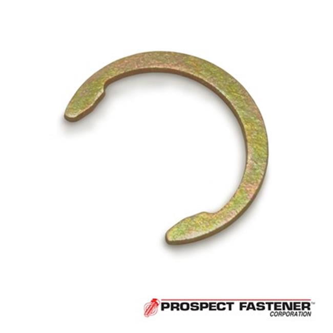 Rotor Clip C-28ST ZD .28 in. C - Style External Ring  .025 in. Thick Carbon Steel Zinc Dichromate YellowPack of 100