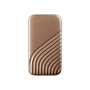 External SSD Portable Drive, 1050MB/s High Speed Solid State Storage for PC Laptop, Rugged Backup Drive for Photos Videos Gold