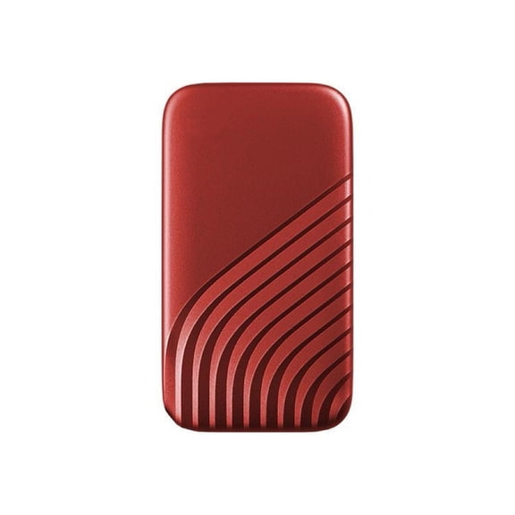 External SSD Portable Drive, 1050MB/s High Speed Solid State Storage for PC Laptop, Rugged Backup Drive for Photos Videos Red