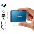 thumbnail image 1 of External SSD Portable Drive, High Speed Metal Storage for Laptop Desktop Gaming, Compact Rugged Design, 1 of 4