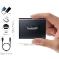 thumbnail image 1 of External SSD Portable Drive, High Speed Metal Storage for Laptop Desktop Gaming, Compact Rugged Design, 1 of 5