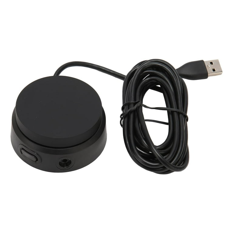External Sound Card for PC Laptop Headsets USB 2.0 Headphone Amp with 96KHz 24bit Audio 3.5mm Jack 8.2ft Cable Walmart