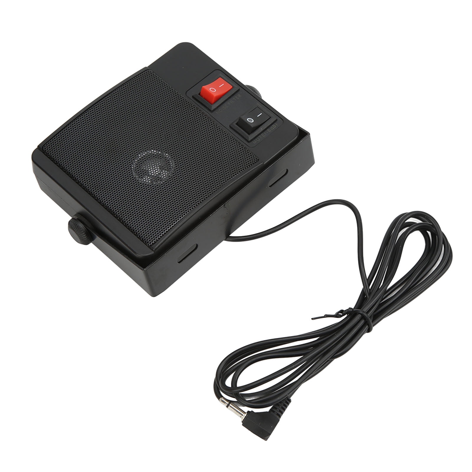 External Speaker, 8 Ohms Mobile External Speaker 3.5mm Jack Noise Filter For 2 Way