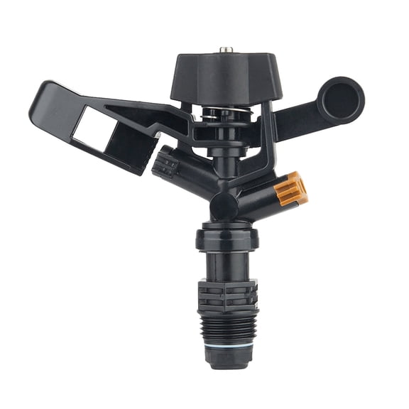 External Thread 360 Rotating Rocker Arm Sprinkler Water-Saving Plastic Sprayer Head for Garden, Lawn, and Agricultural Irrigation Systems