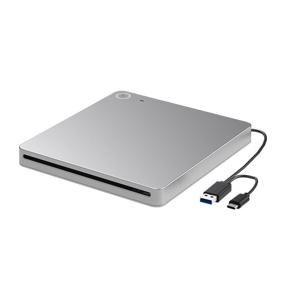 External USB 3.0 Burner CD-RW Drive DVD-ROM CD-R DVD+_RW Burner Player 3D Video High-Speed Reader