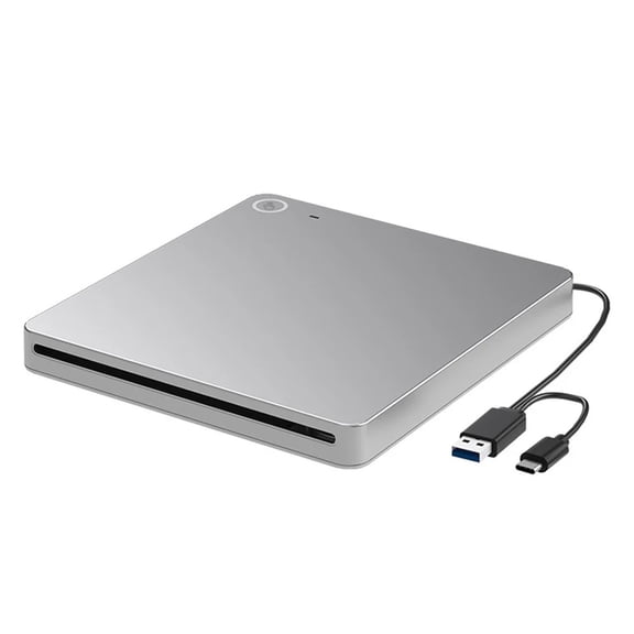 External USB 3.0 Burner CD-RW Drive RE DVD-RW Burner Player 3D Video High-speed Reader For Laptops Desktops Mac