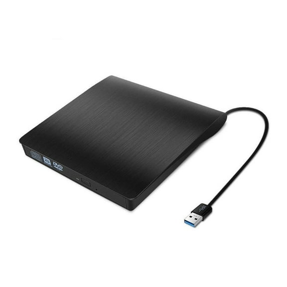 External USB 3.0 High Speed DL DVD RW Burner CD Writer Slim Portable Optical ,Easy to Install