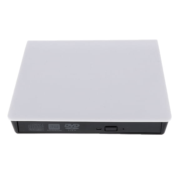 External USB 3.0 RW CD Writer Optical Drive Burner Reader For Laptop PC Notebook White